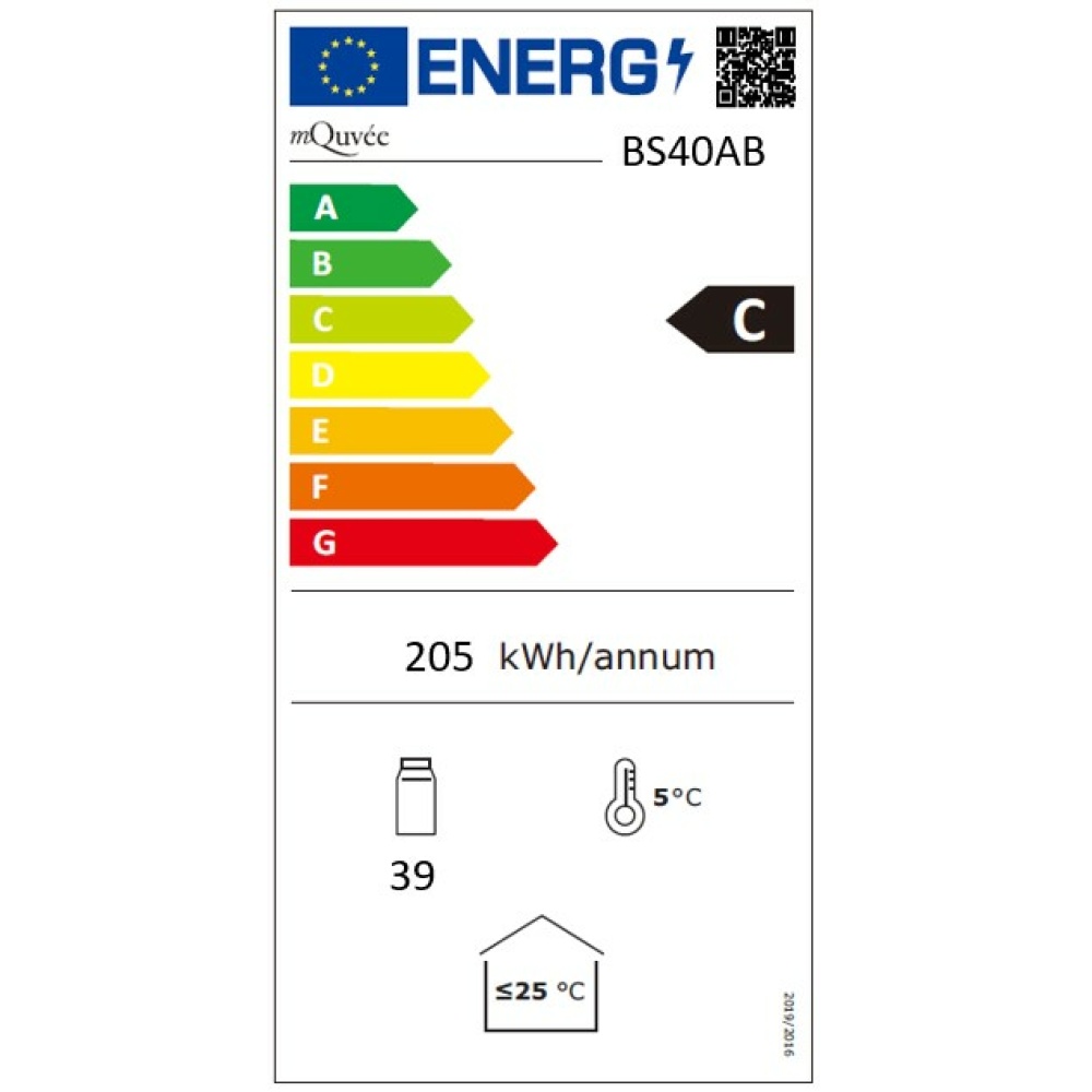 Energy label BS40AB
