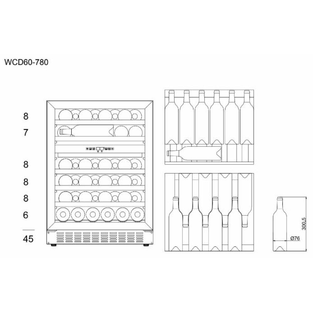 WineCave WCD60AB 780 3