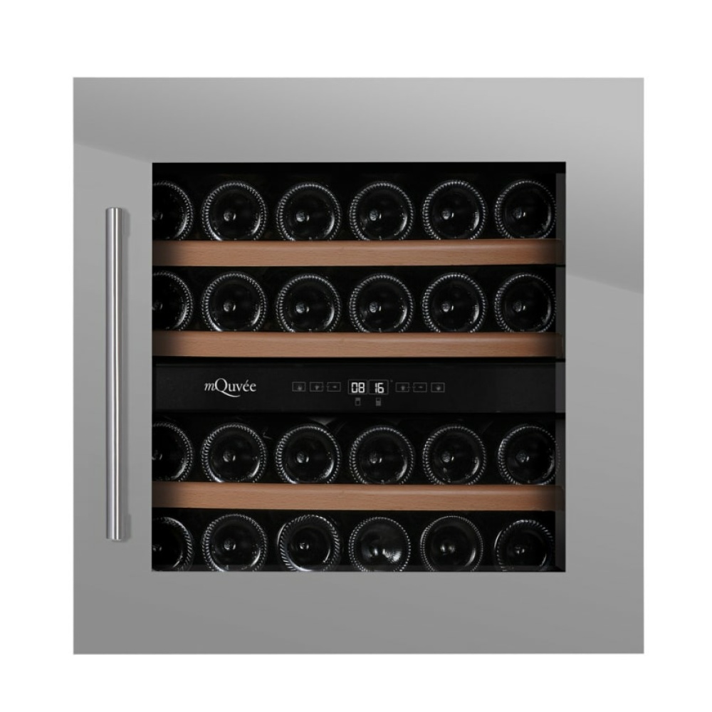 integrated wine cooler winekeeper 25d stainless
