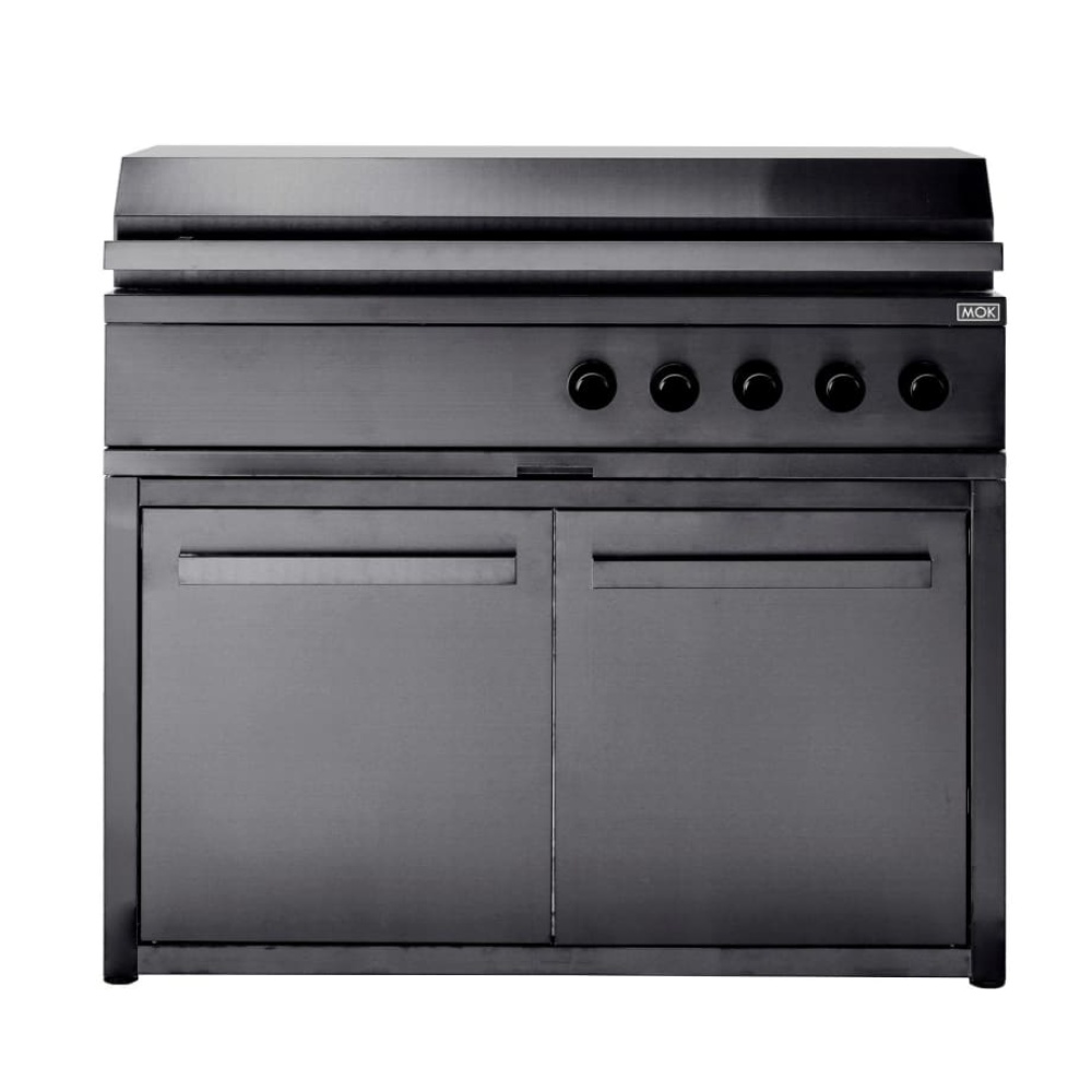 nordic line integrated gas grill 5 burners black 3