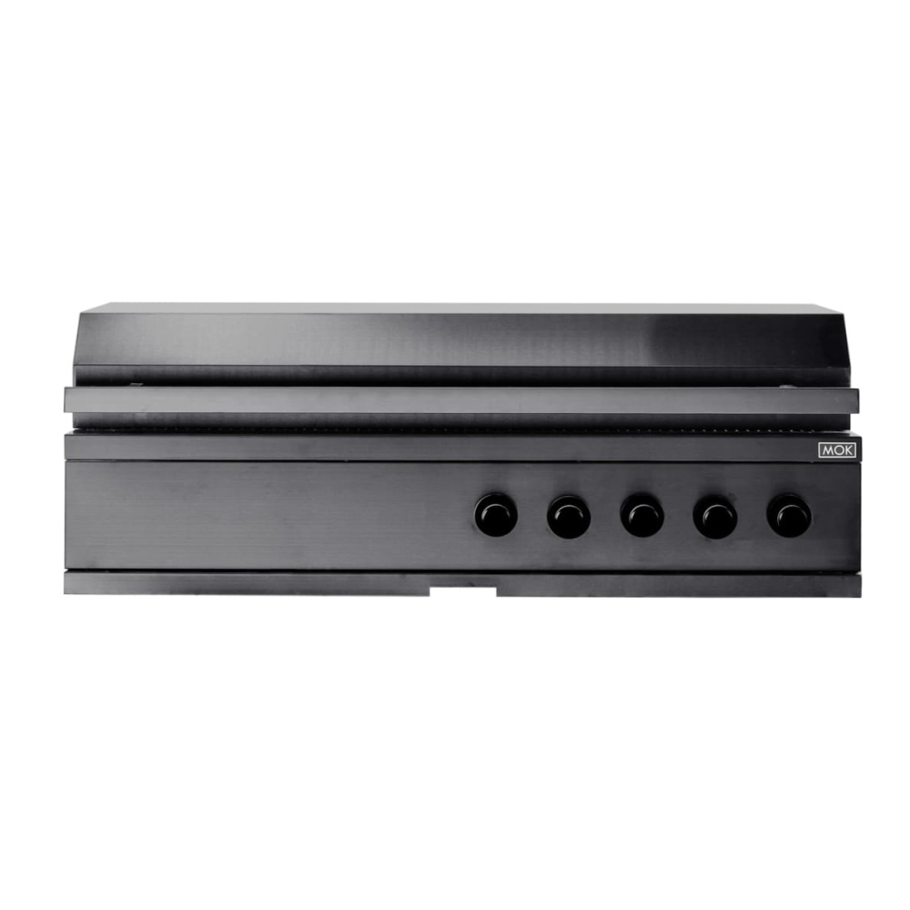 nordic line integrated gas grill 5 burners black 9 1