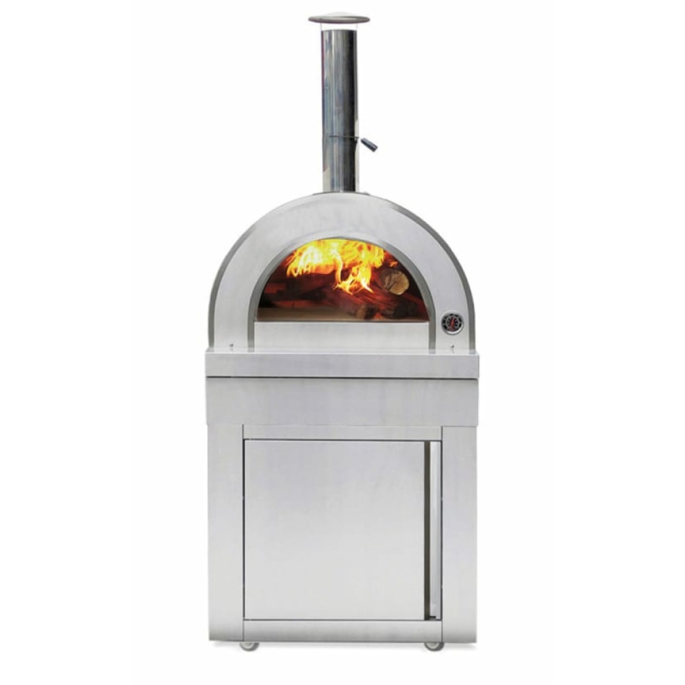 stainless collection module wood fired pizza oven naples