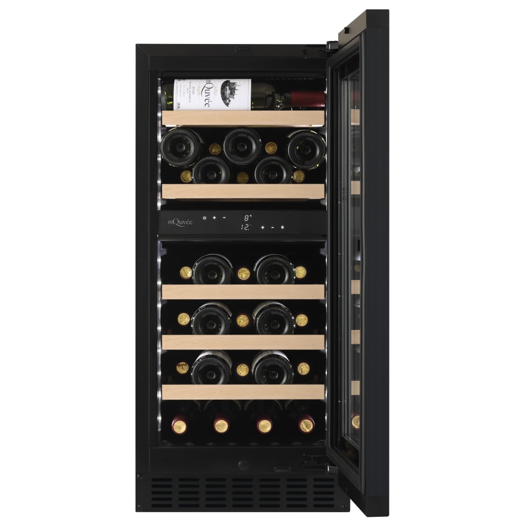 built in wine cooler winecave exclusive 780 40d panel ready