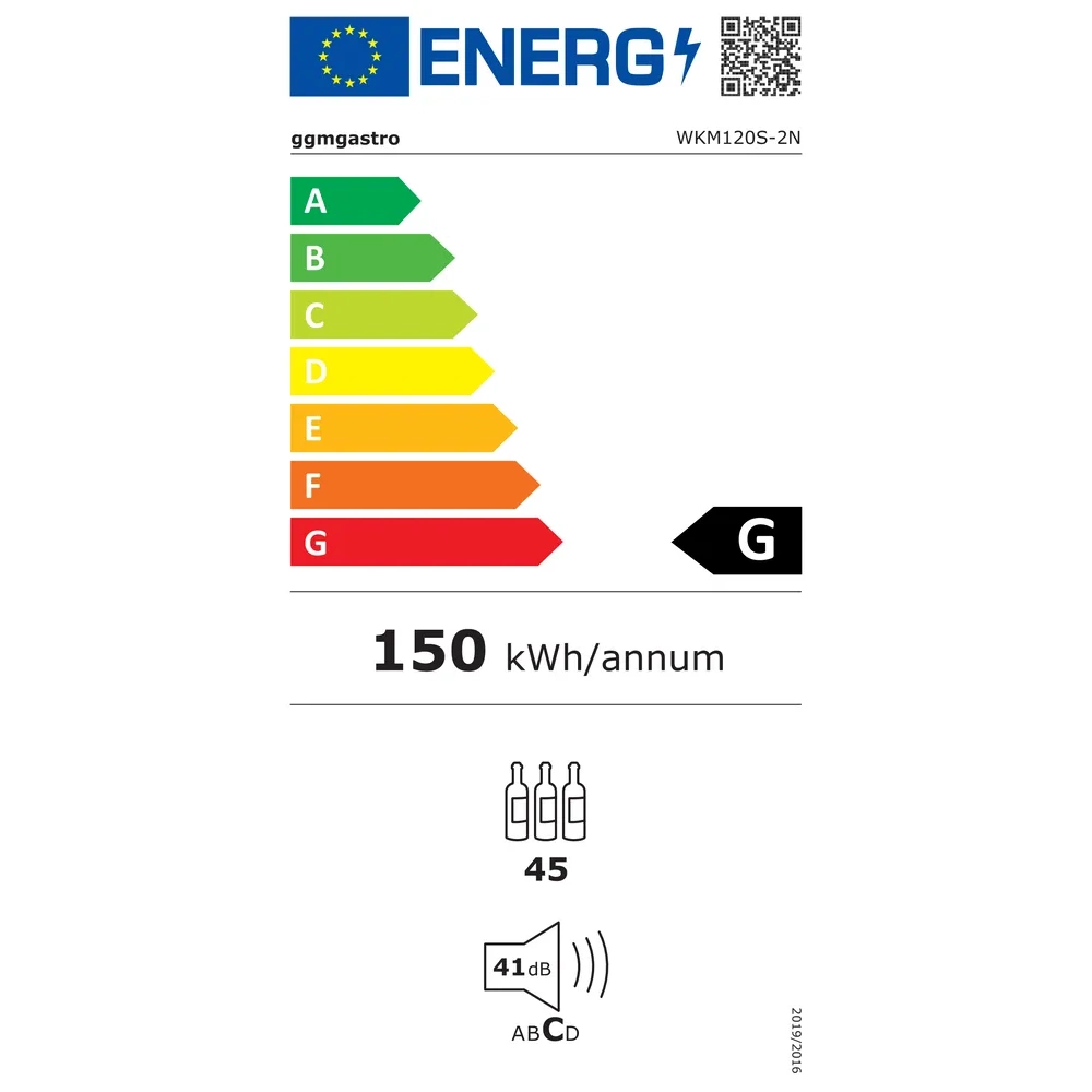 WKM120S 2N EnergieLabel 45eb